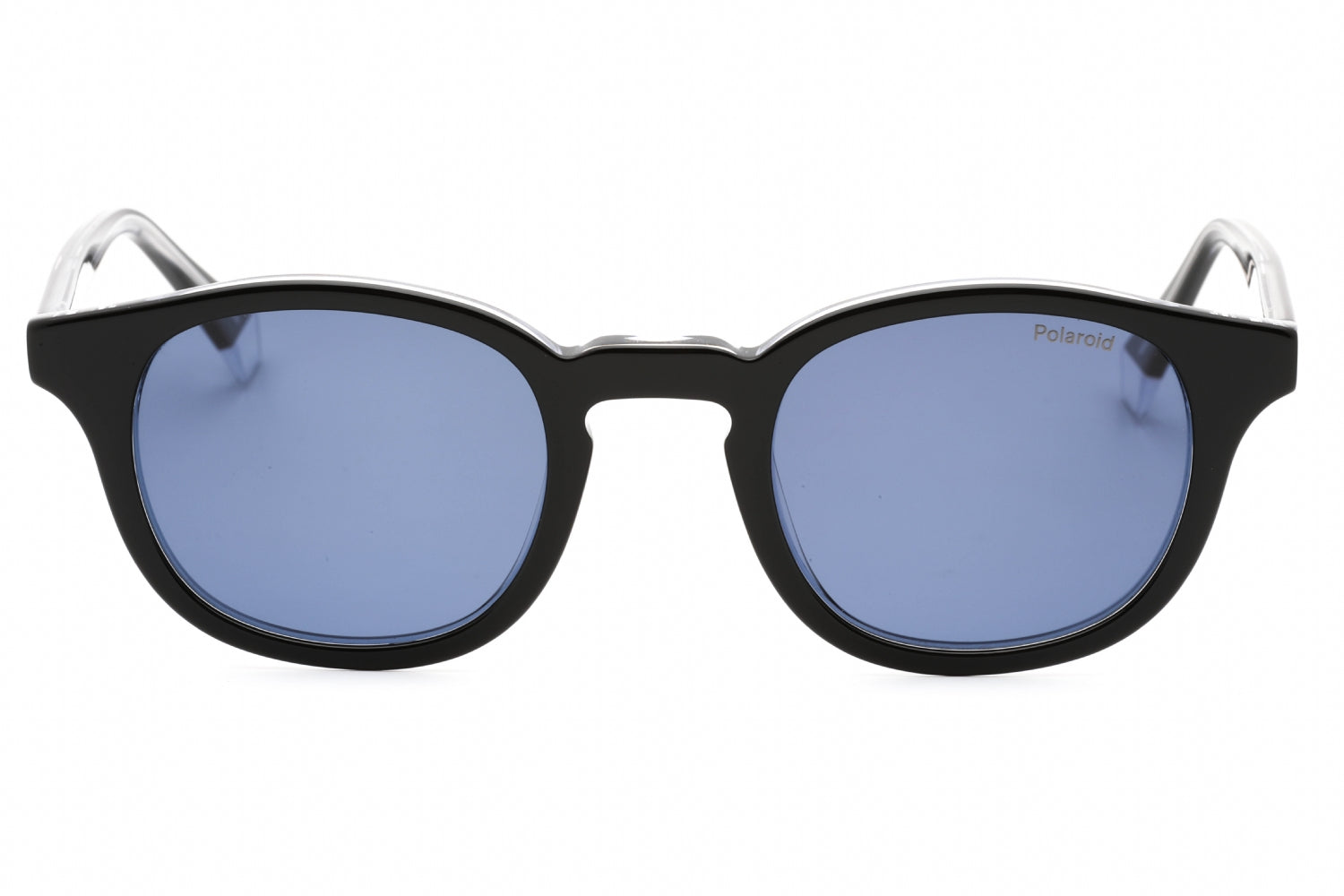 Polaroid Core PLD2103SX Polarized Round Sunglasses — Black, view 2