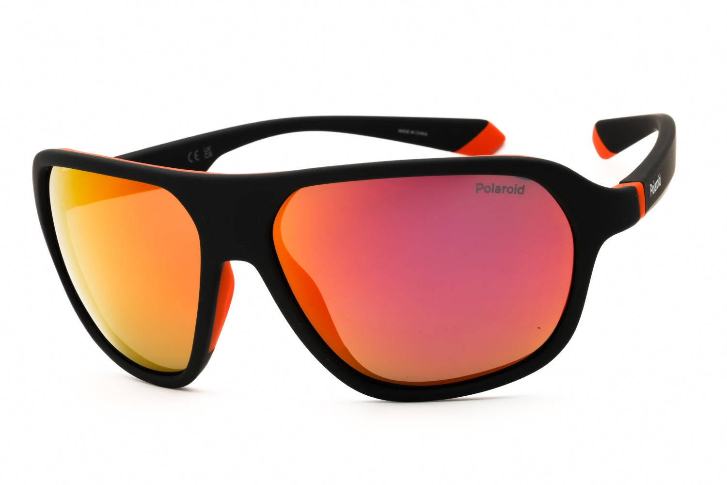 Polaroid Core PLD2152S Polarized Mirror Sunglasses — Black by Polaroid Core
