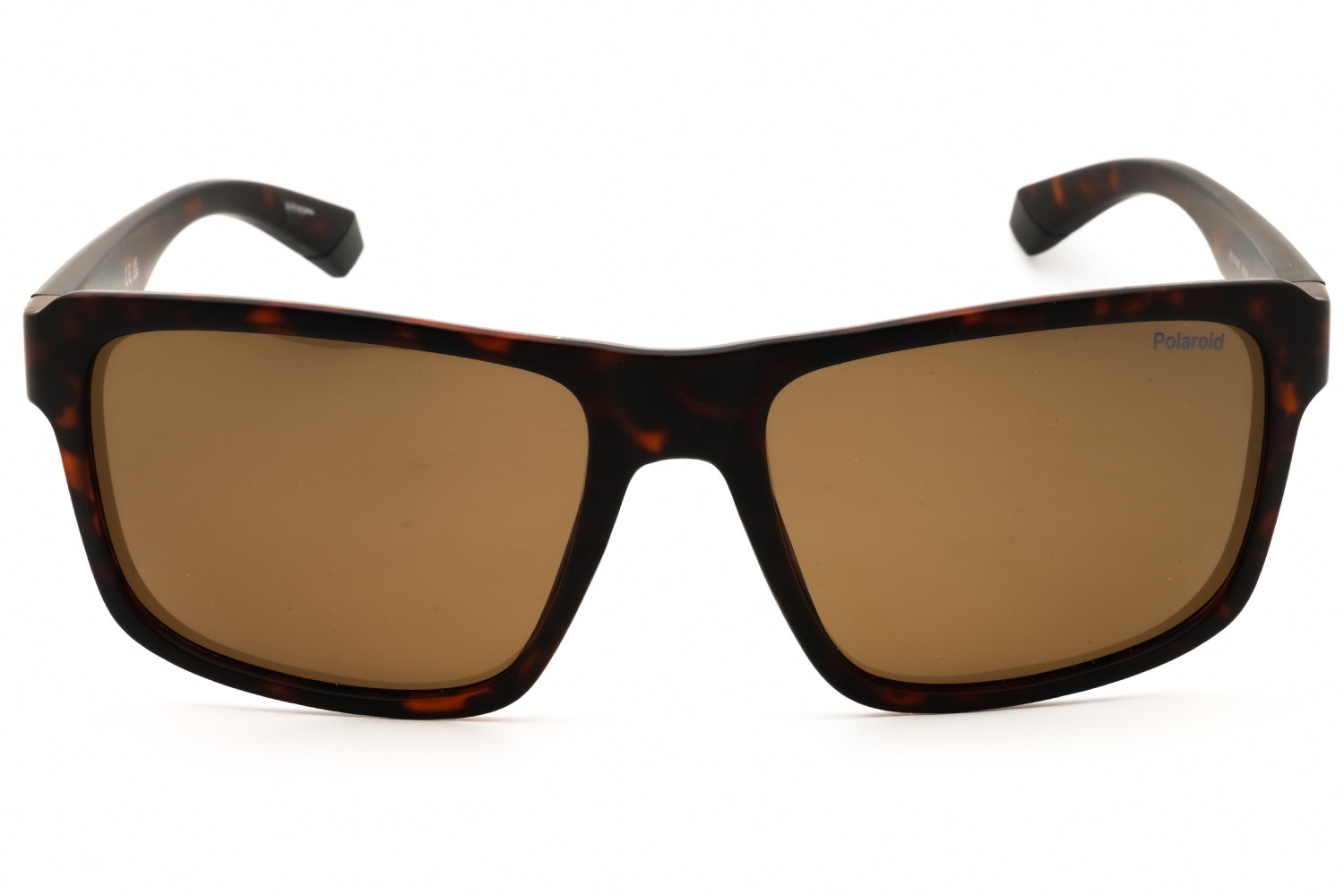 Polaroid Core PLD2158S Polarized Rectangular Sunglasses — Brown, view 2