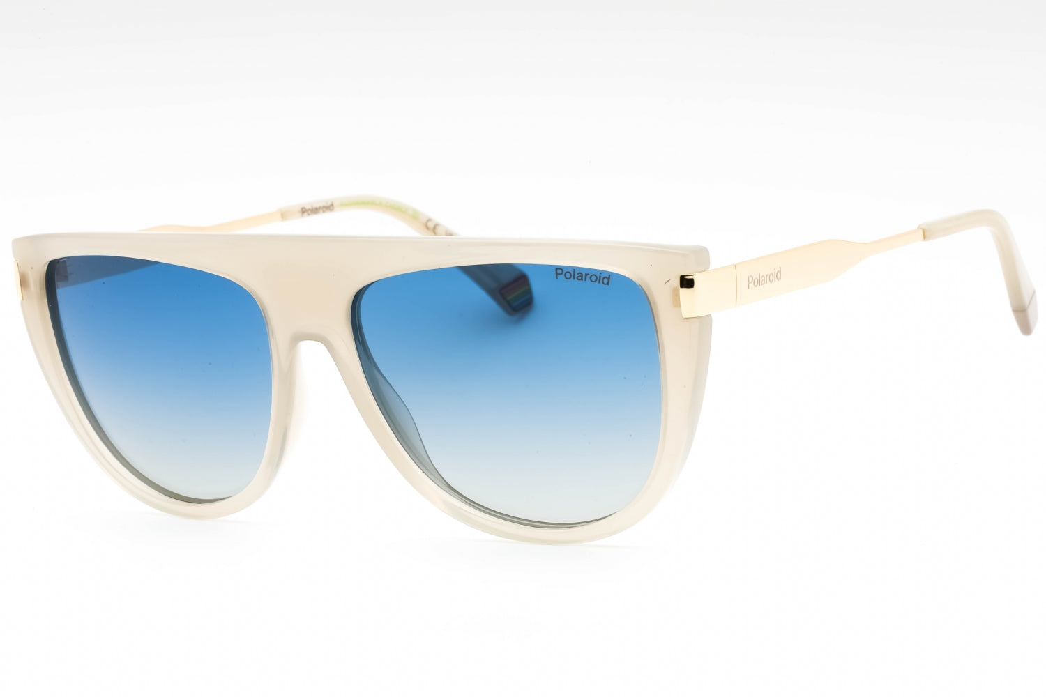 Polaroid Core PLD6221SX Polarized Gradient Sunglasses — Beige by Polaroid Core