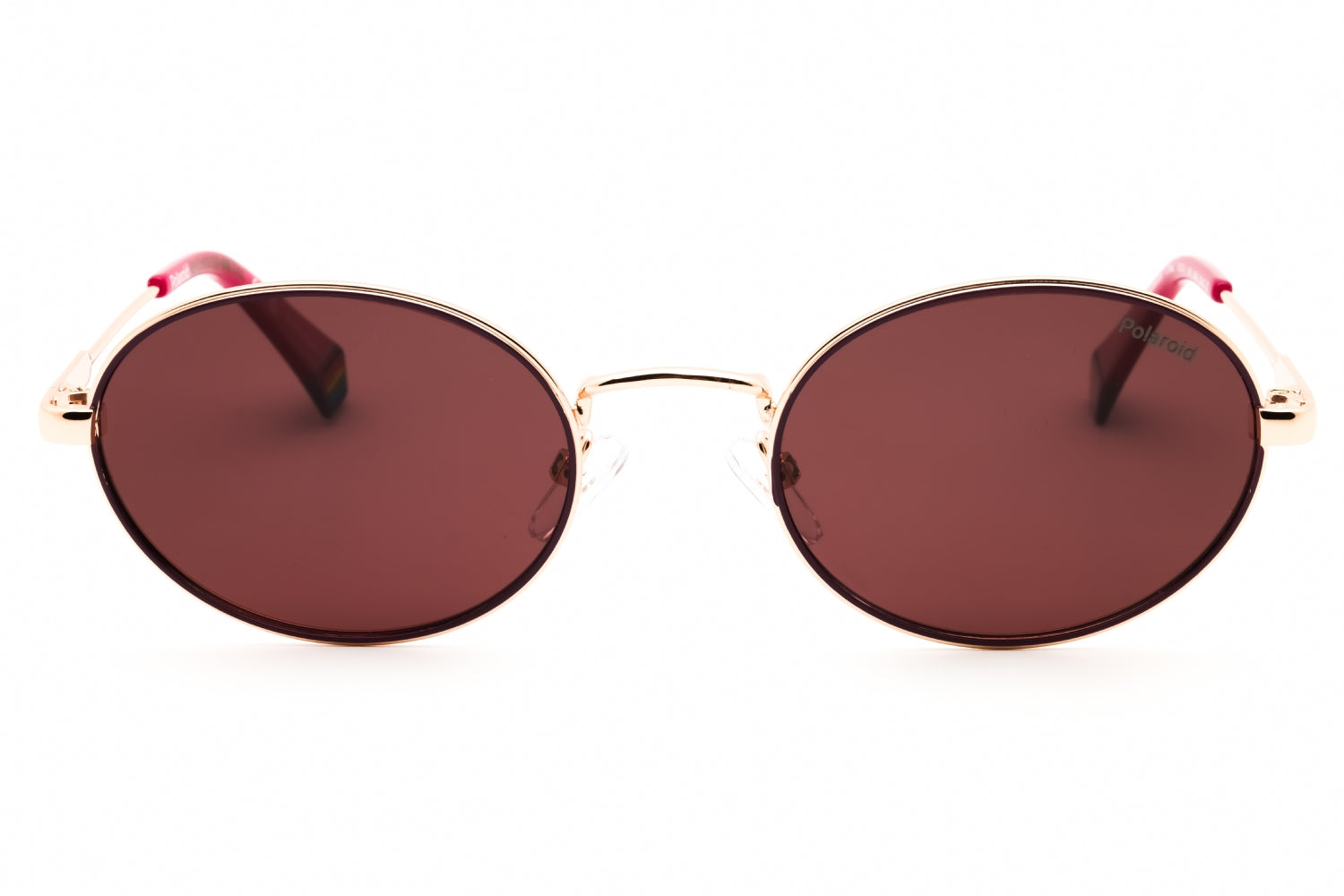 Polaroid Core PLD6228SX Polarized Round Sunglasses — Gold, view 2