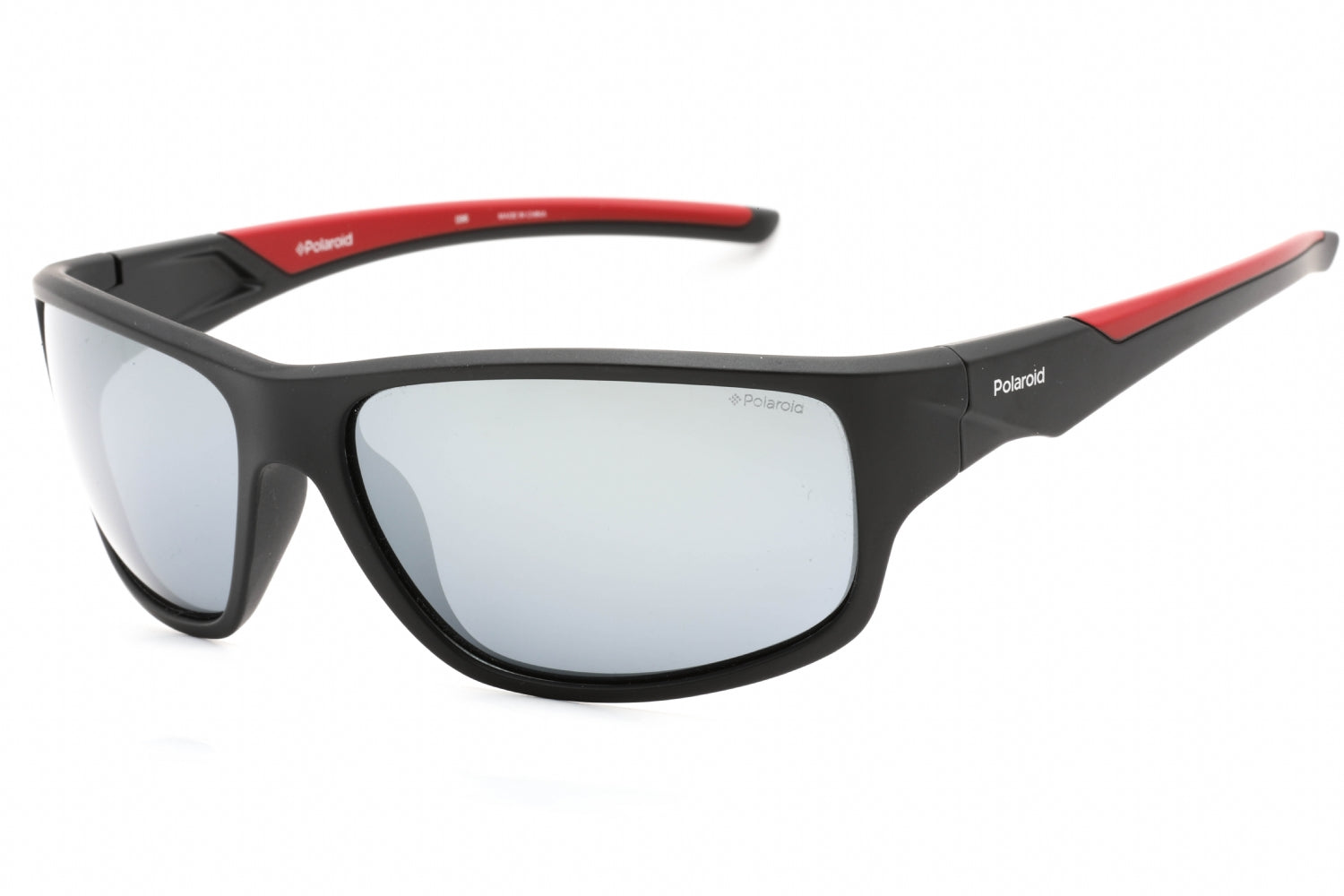 Polaroid Core Pld7010S Polarized Sport Wraparound Sunglasses — Black by Polaroid Core