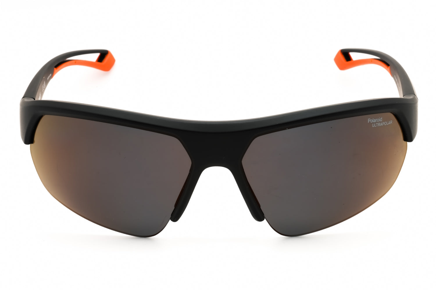 Polaroid Core PLD7048S Polarized Sport Wraparound Sunglasses — Black, view 2