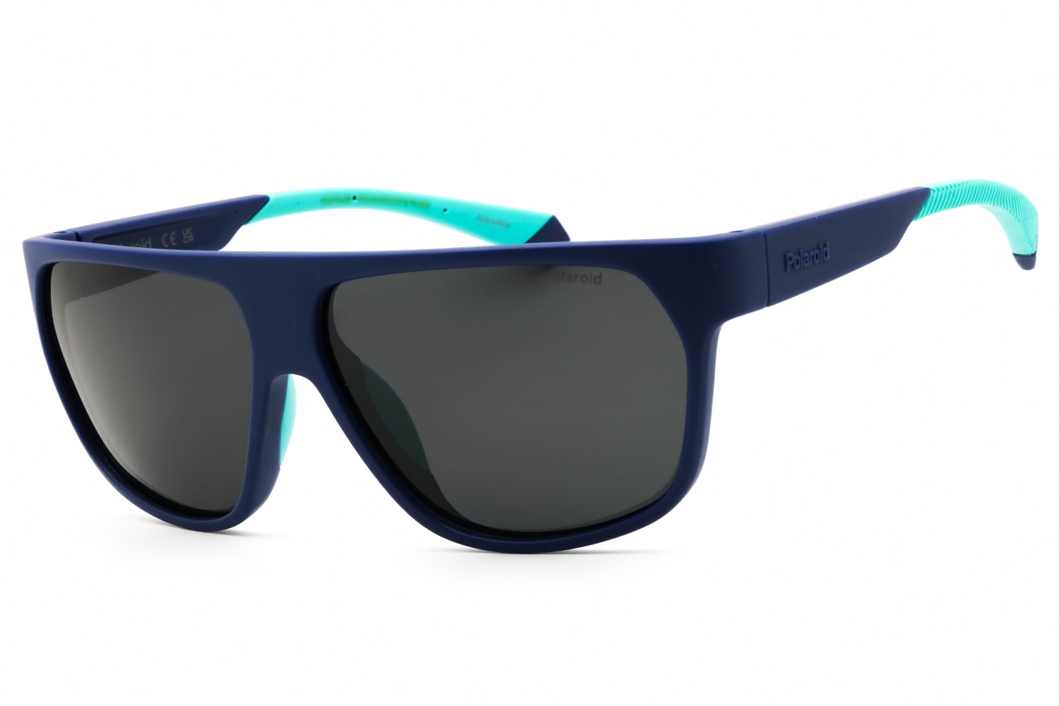 Polaroid Core PLD7053S Polarized Rectangle Sunglasses — Blue by Polaroid Core