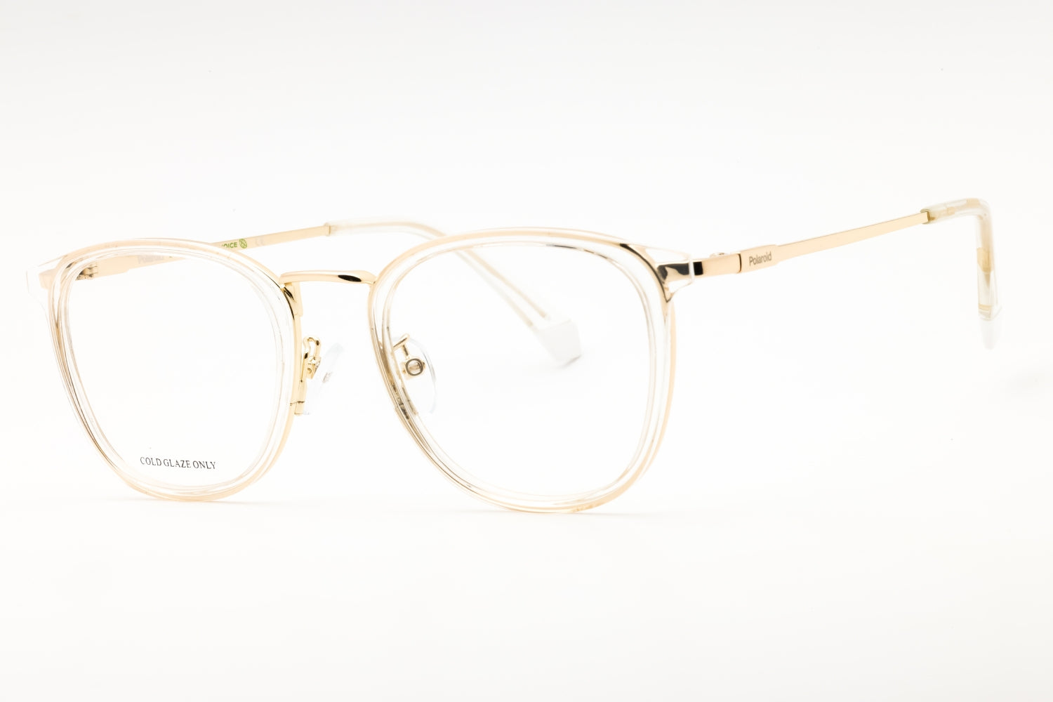 Polaroid Core PLDD439G Round Metal Eyeglasses — Gold by Polaroid Core