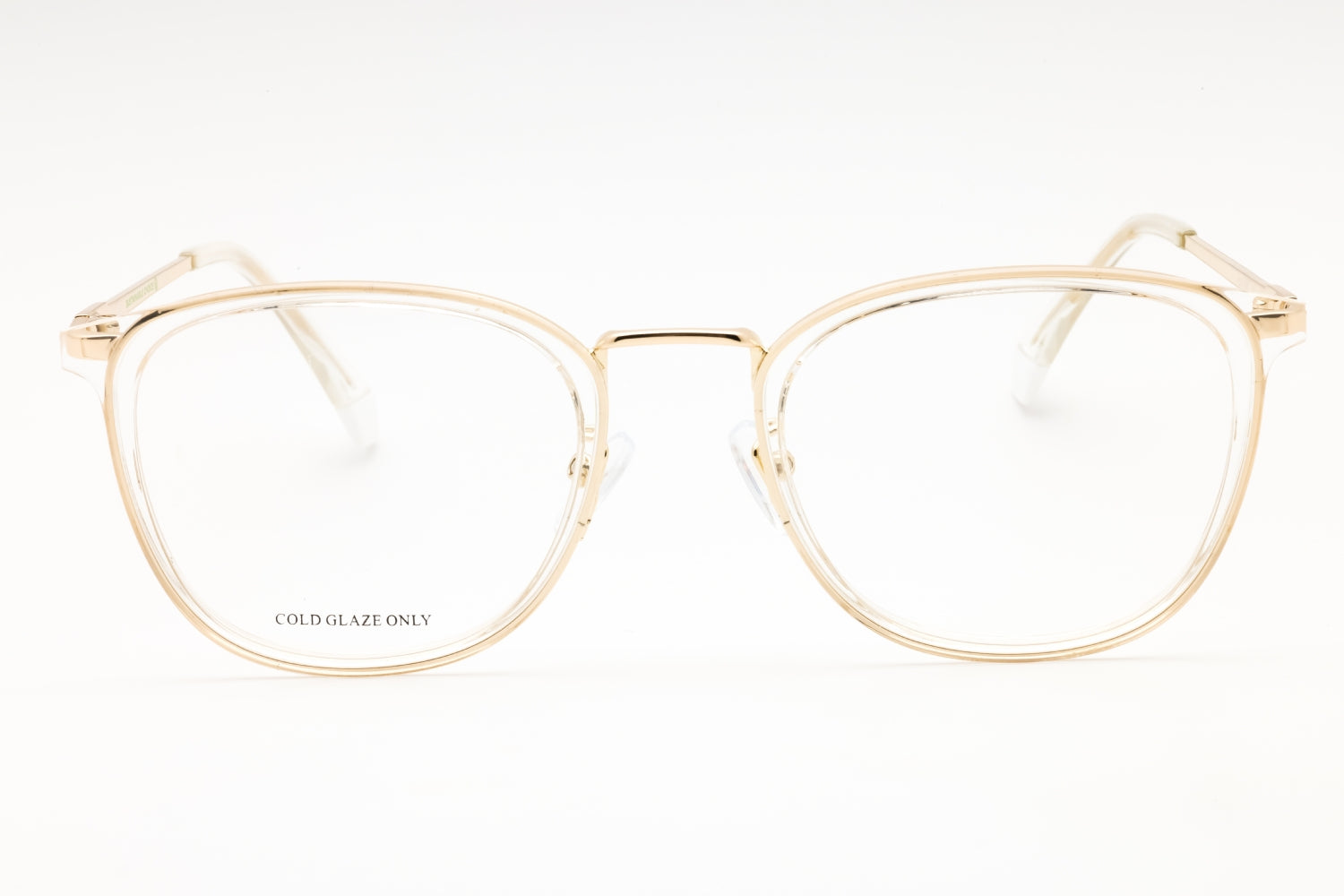 Polaroid Core PLDD439G Round Metal Eyeglasses — Gold, view 2