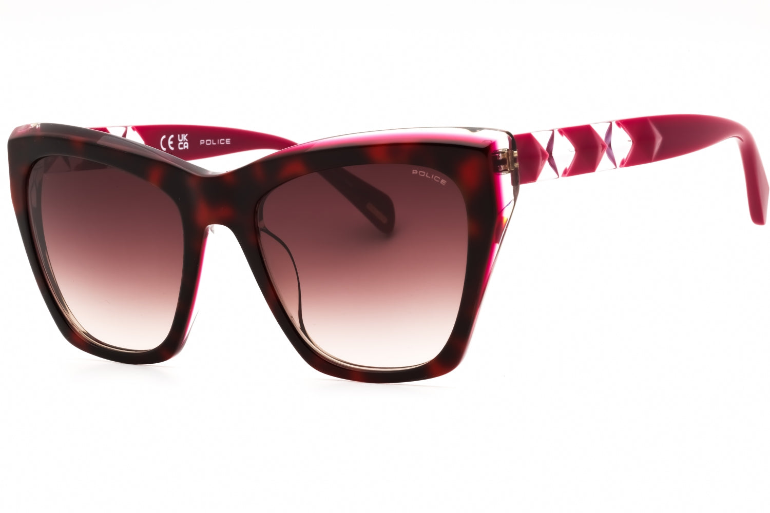 Police SPLL36 Cat Eye Sunglasses — Brown by Police