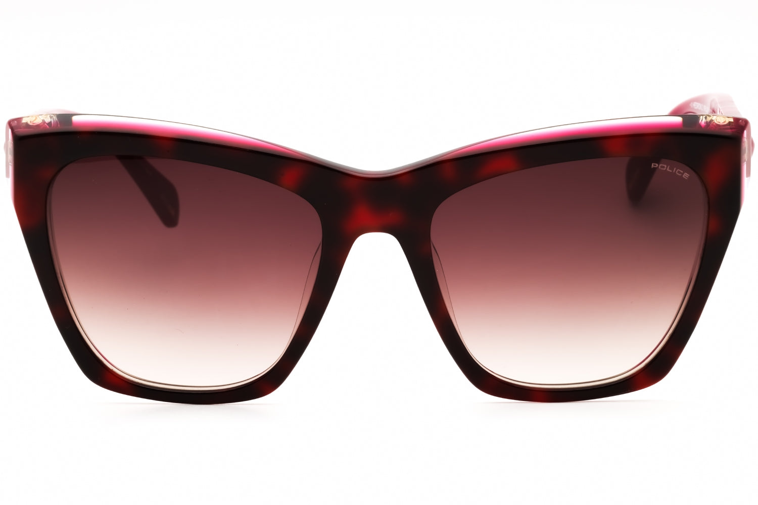 Police SPLL36 Cat Eye Sunglasses — Brown, view 2
