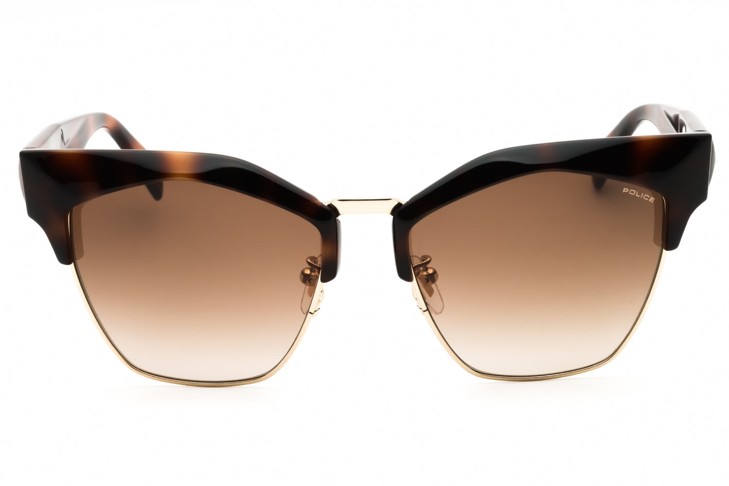 Police SPLN59 Sunglasses — Brown, view 2