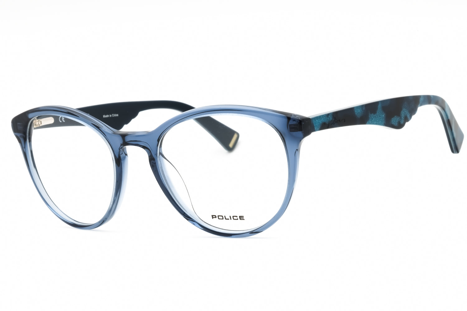 Police VPL764 Eyeglasses — Blue by Police