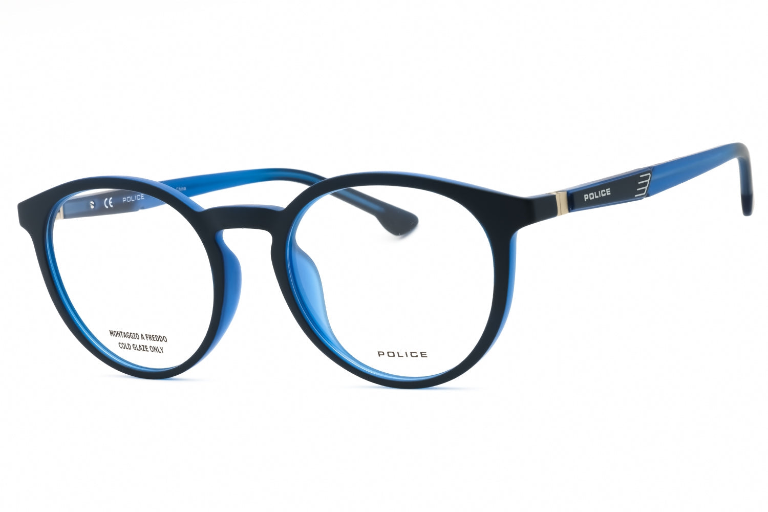 Police VPL878 Eyeglasses — Blue by Police
