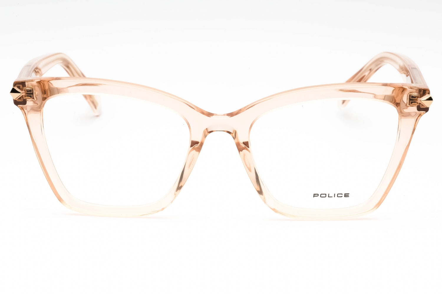 Police VPLF29M Cat Eye Acetate Eyeglasses — Blush, view 2