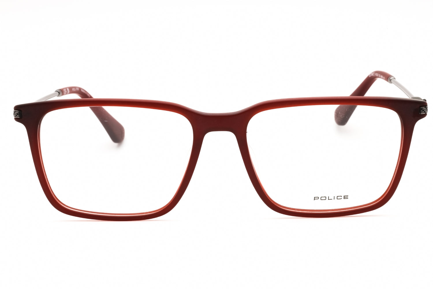 Police VPLG77M Eyeglasses — Red, view 2