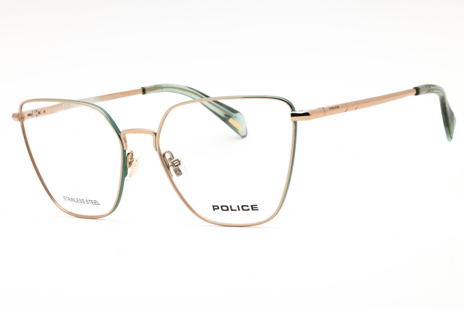 Police VPLL30M Eyeglasses — Gold by Police