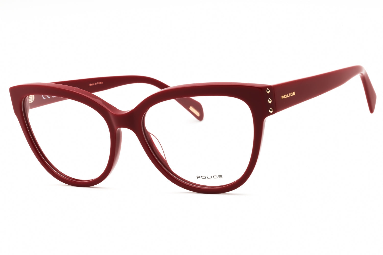 Police VPLM05 Cat Eye Acetate Eyeglasses — Red by Police