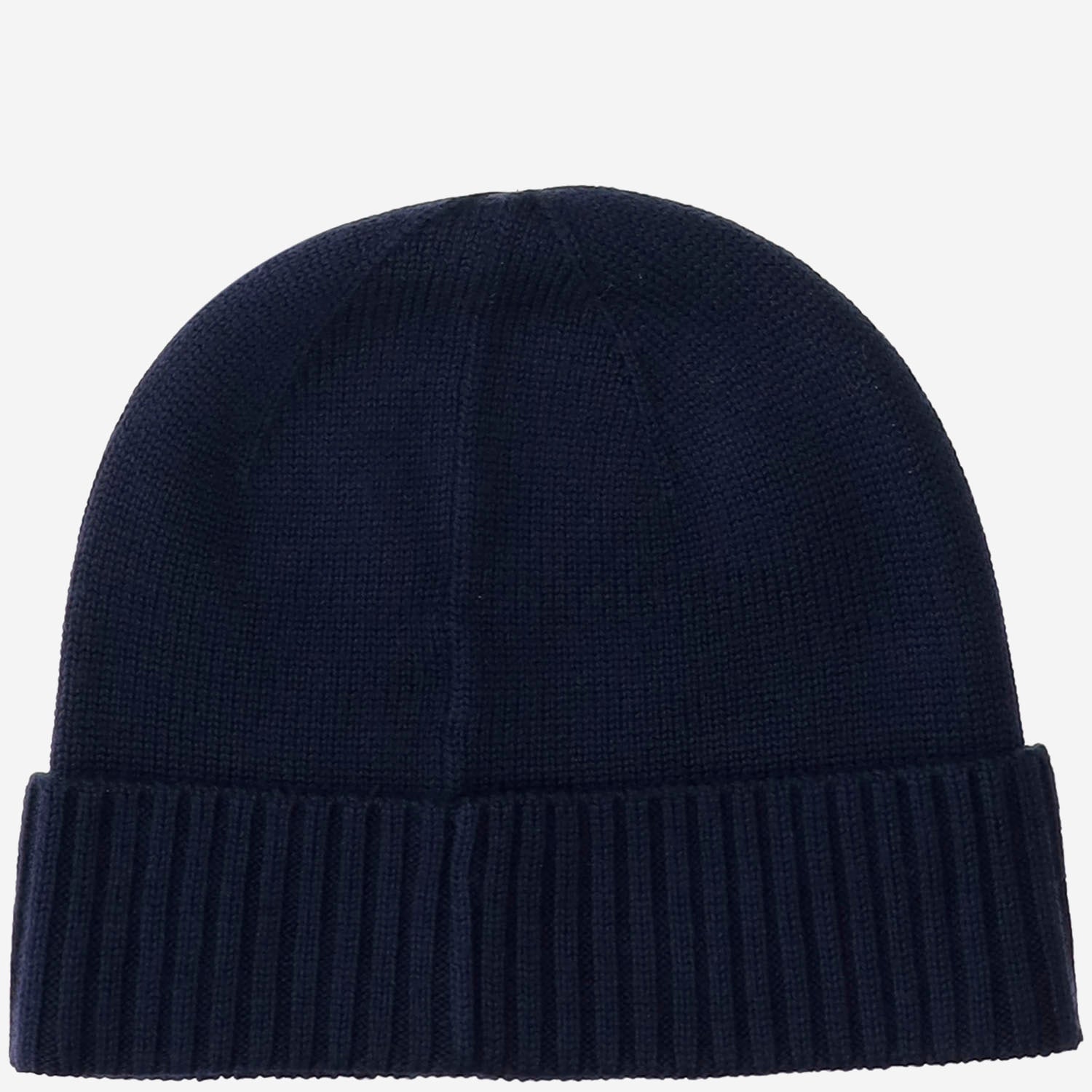 Polo Ralph Lauren 710886137 Embroidered Logo Wool Beanie — Navy, view 2