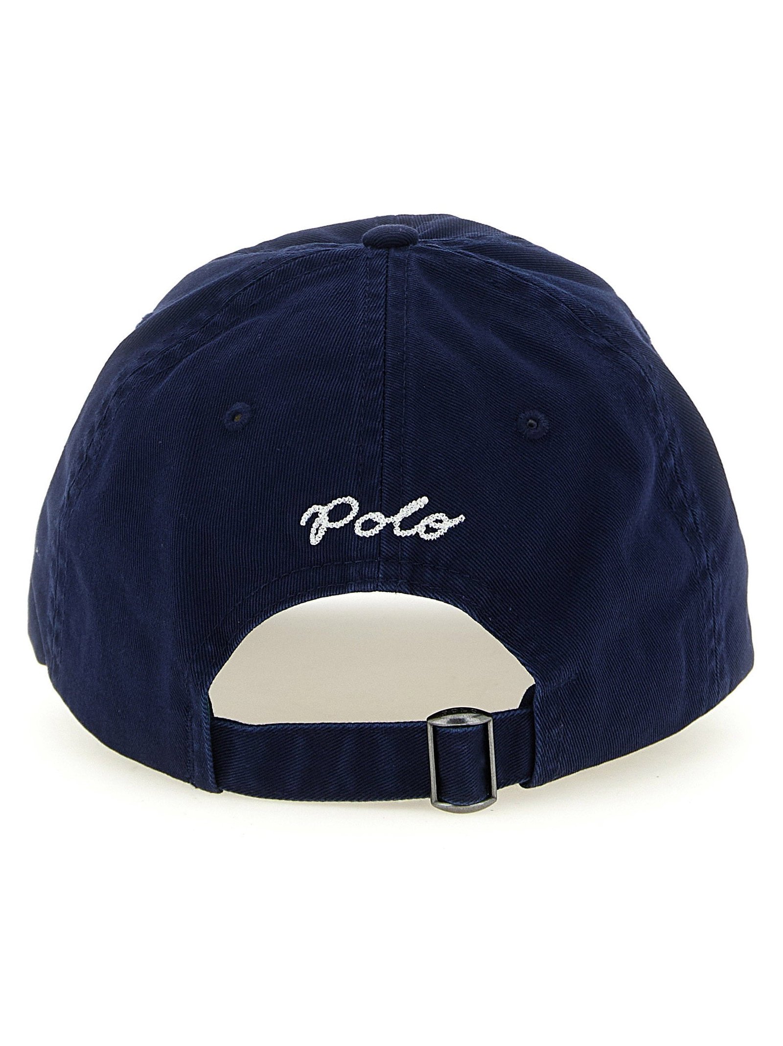 Polo Ralph Lauren NY Embroidered Baseball Cap — Navy, view 3