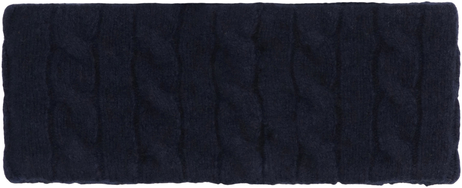 Polo Ralph Lauren Wool-Cashmere Knit Headband — Navy, view 3