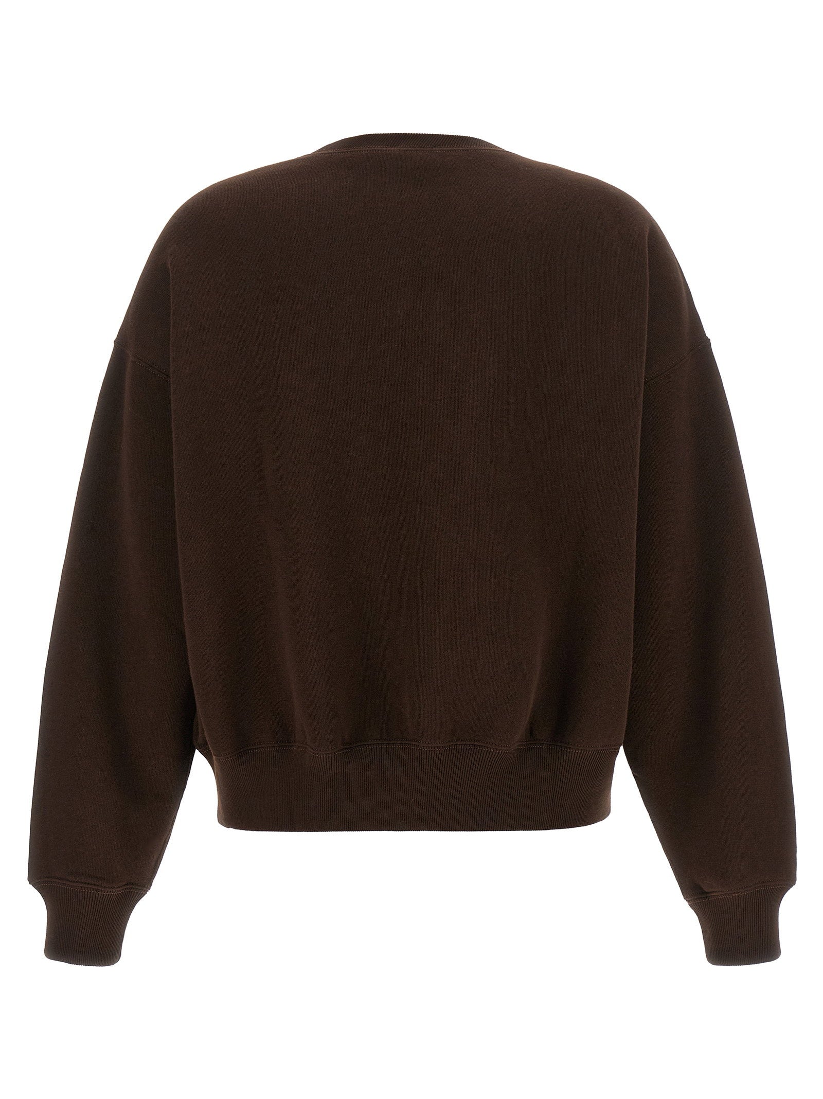 Polo Ralph Lauren Embroidered Pony Logo Sweatshirt — Brown, view 2