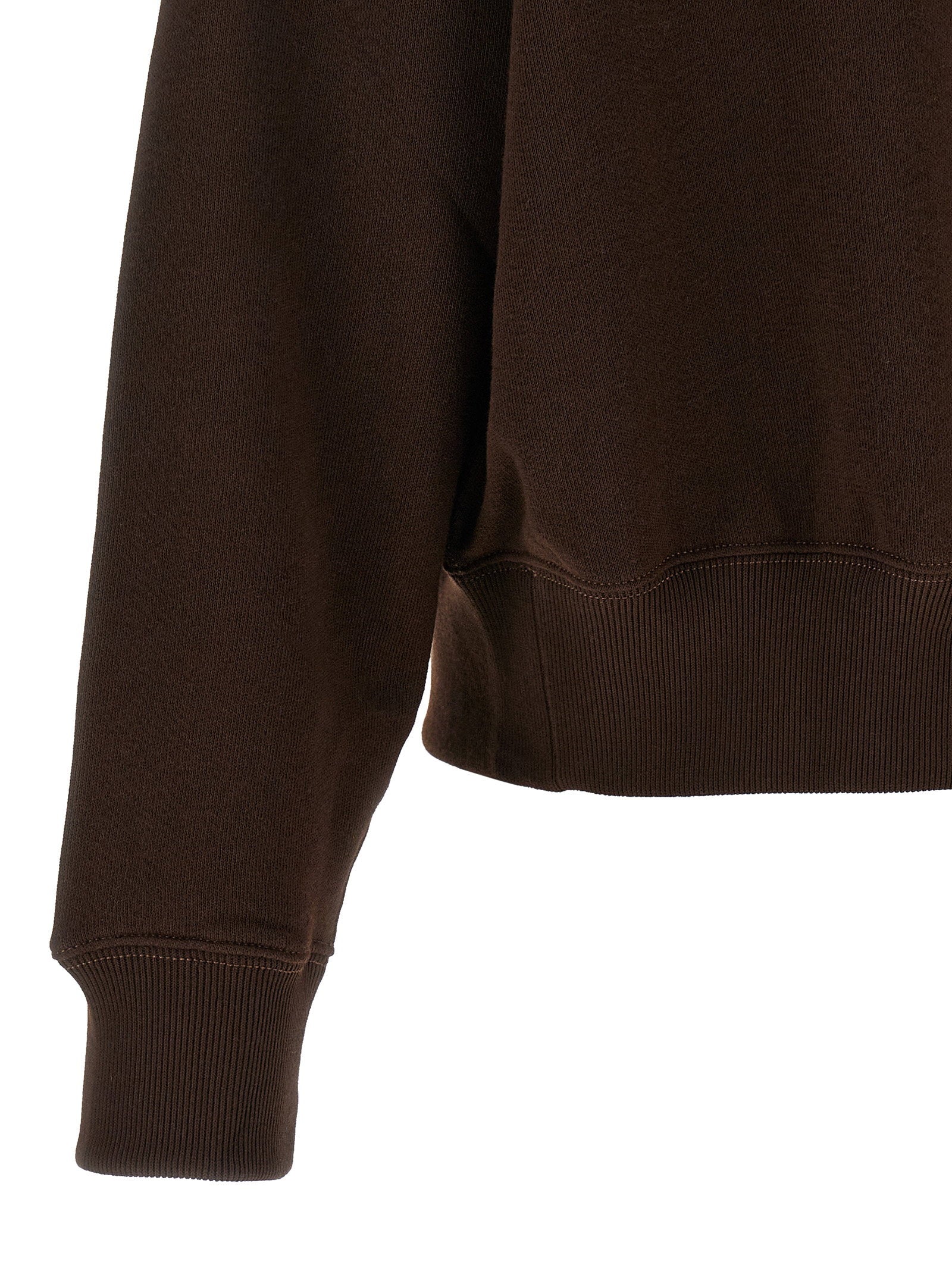 Polo Ralph Lauren Embroidered Pony Logo Sweatshirt — Brown, view 4