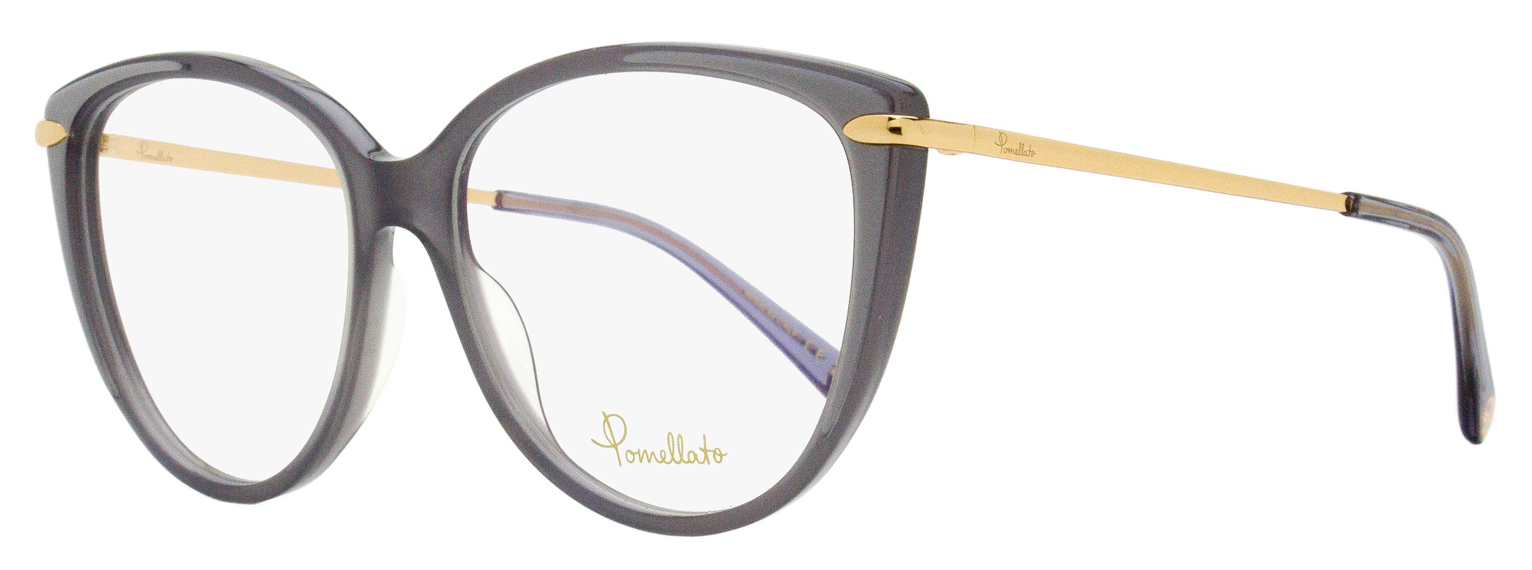 Pomellato PM0089O Tea Cup Acetate Eyeglasses — Gray by Pomellato