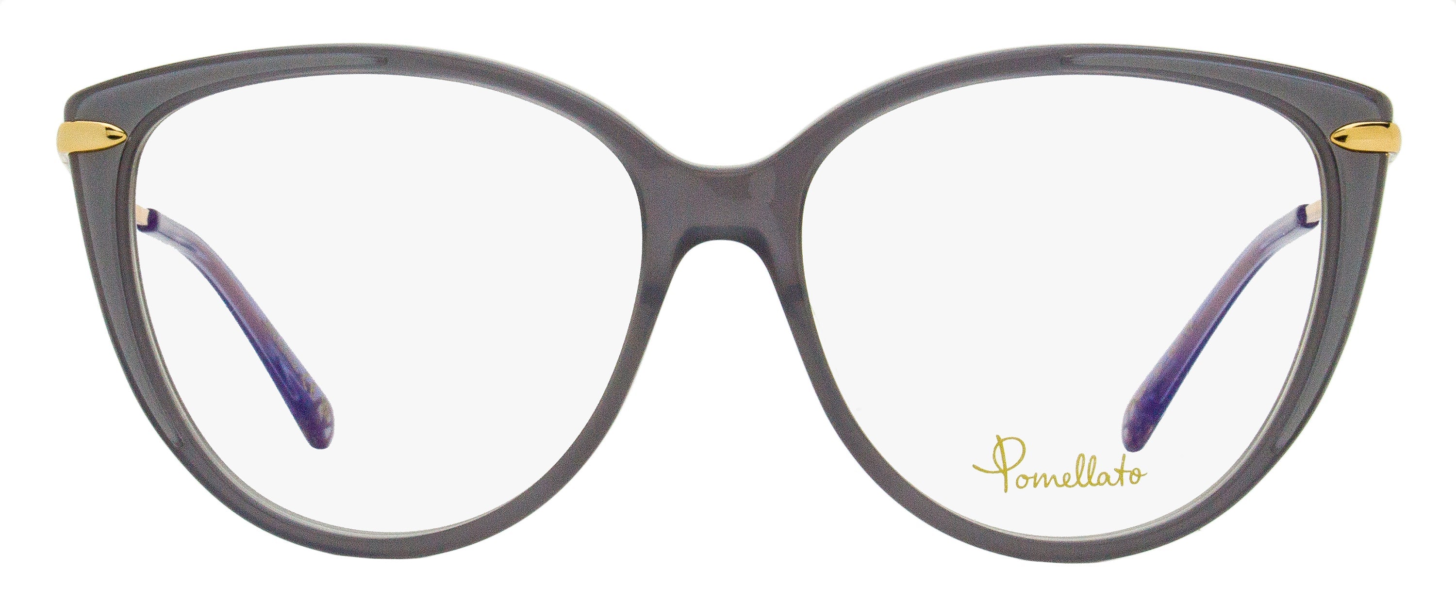 Pomellato PM0089O Tea Cup Acetate Eyeglasses — Gray, view 2