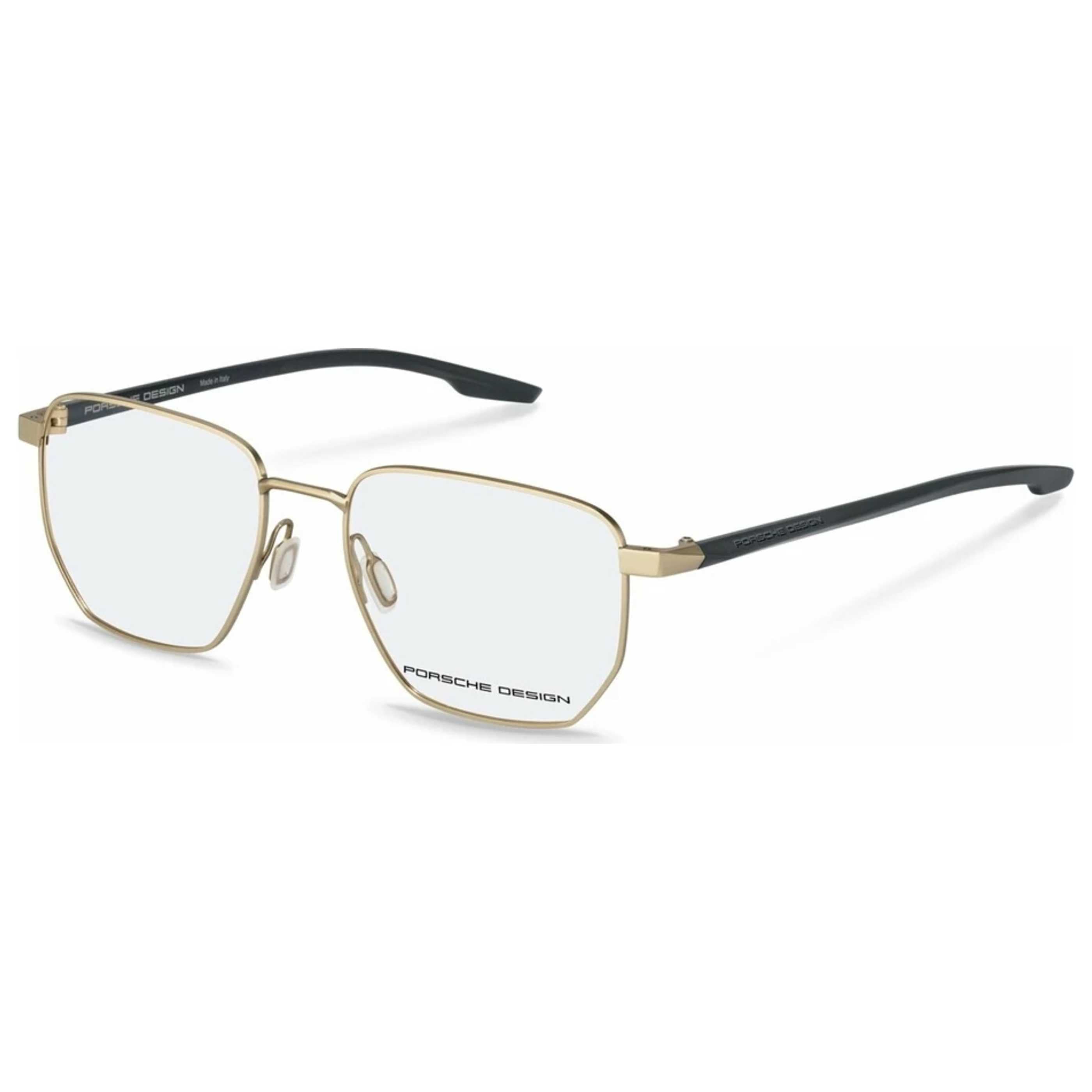 Porsche Design P877055D000 Metal Frame Eyeglasses — Gold by Porsche Design