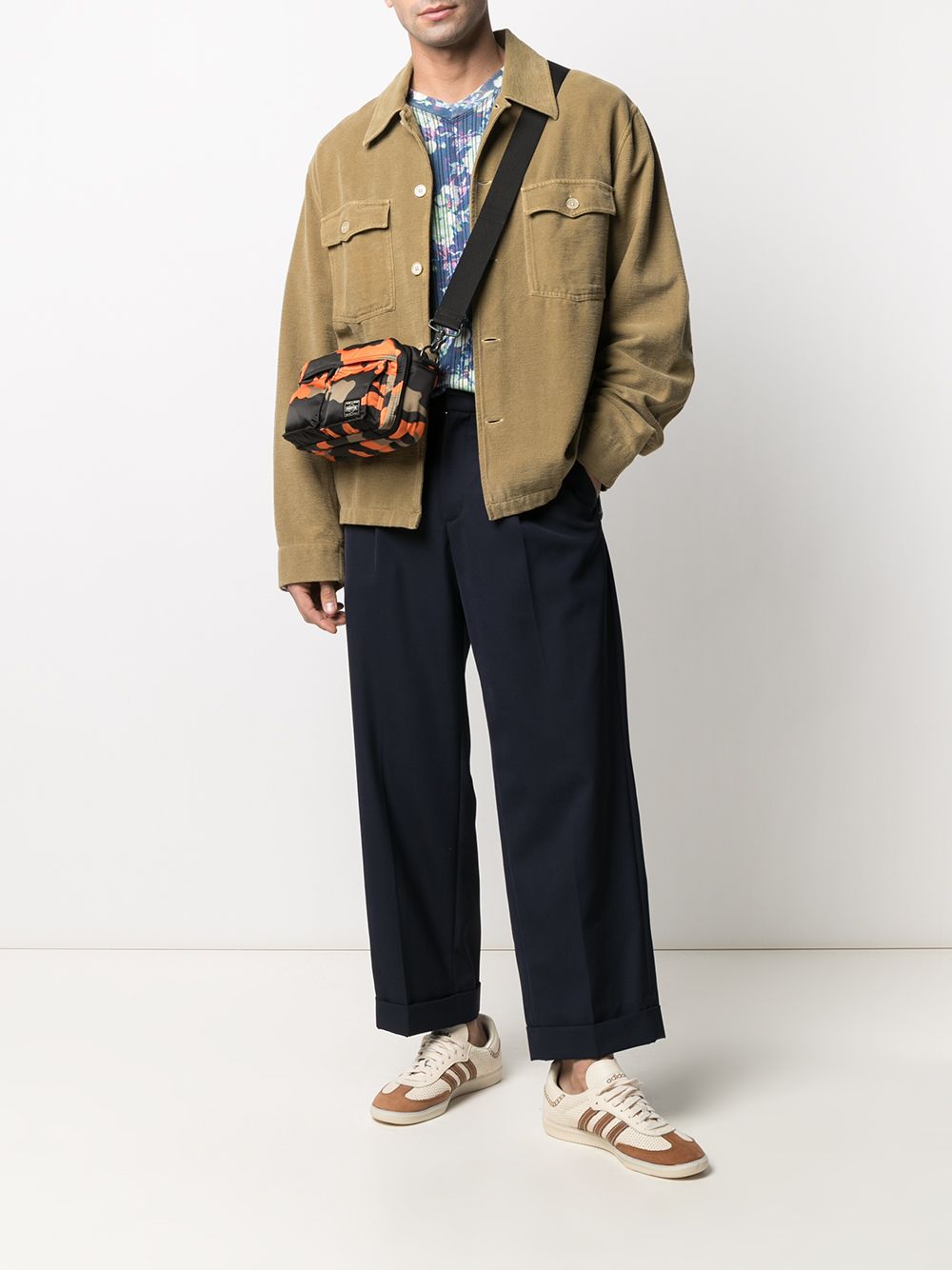 Porter Crossbody Bag — Orange, view 3