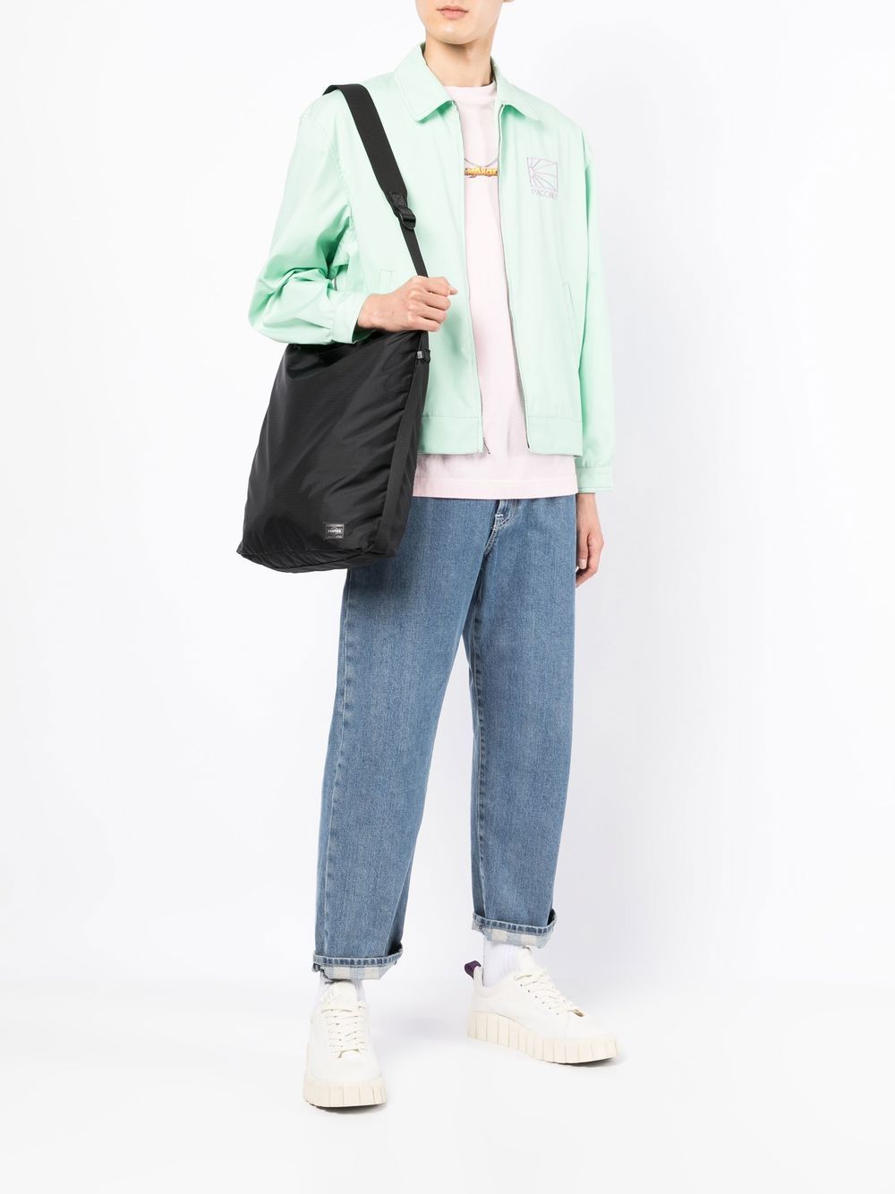 Porter Shoulder Bag — Black, view 3
