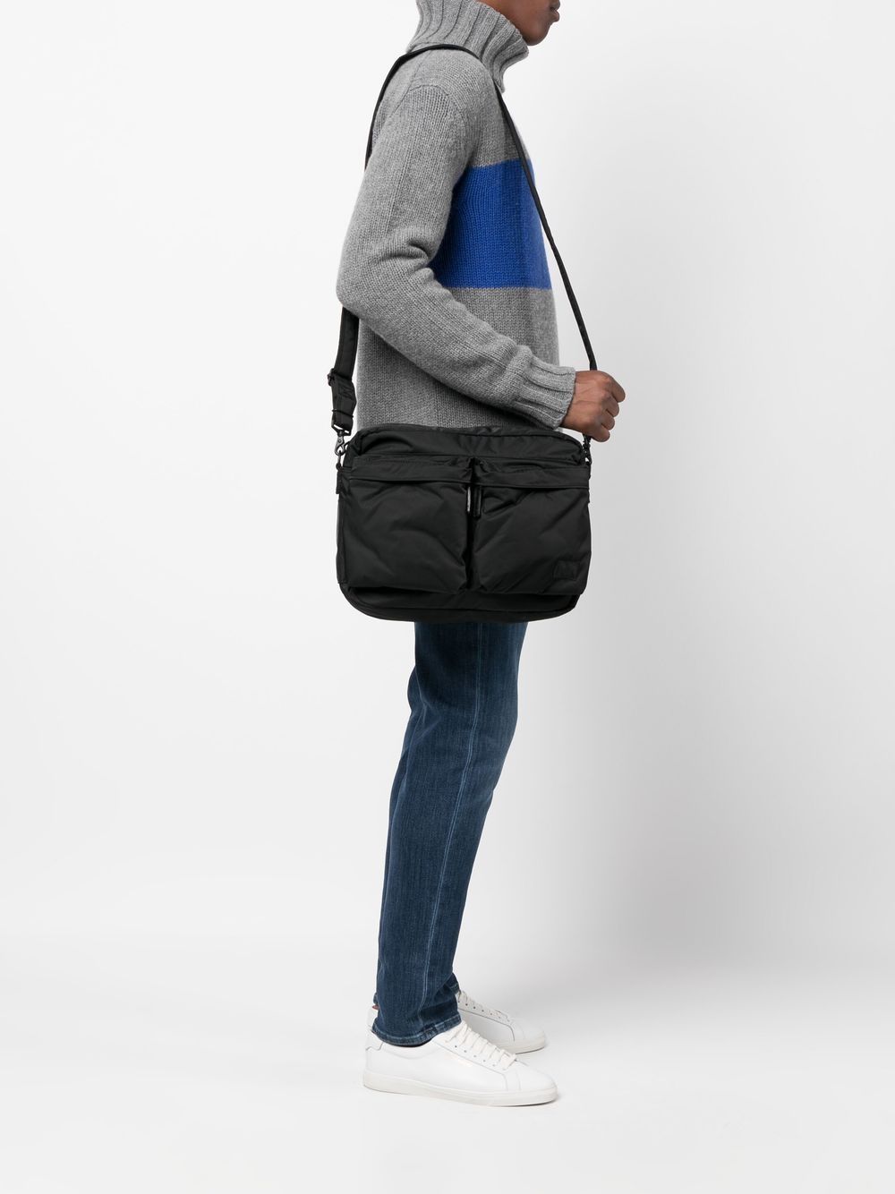 Porter Shoulder Bag — Black, view 5