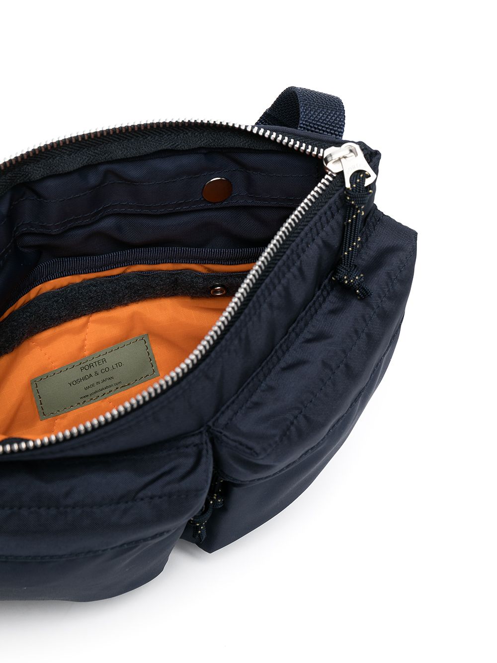 Porter Nylon Shoulder Bag — Navy, view 2