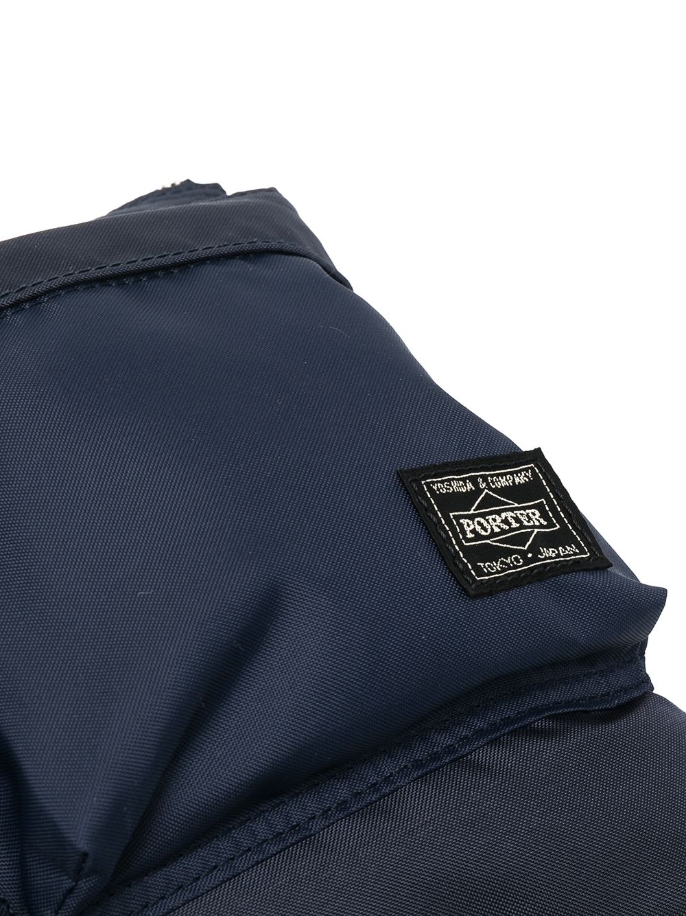 Porter Nylon Shoulder Bag — Navy, view 3