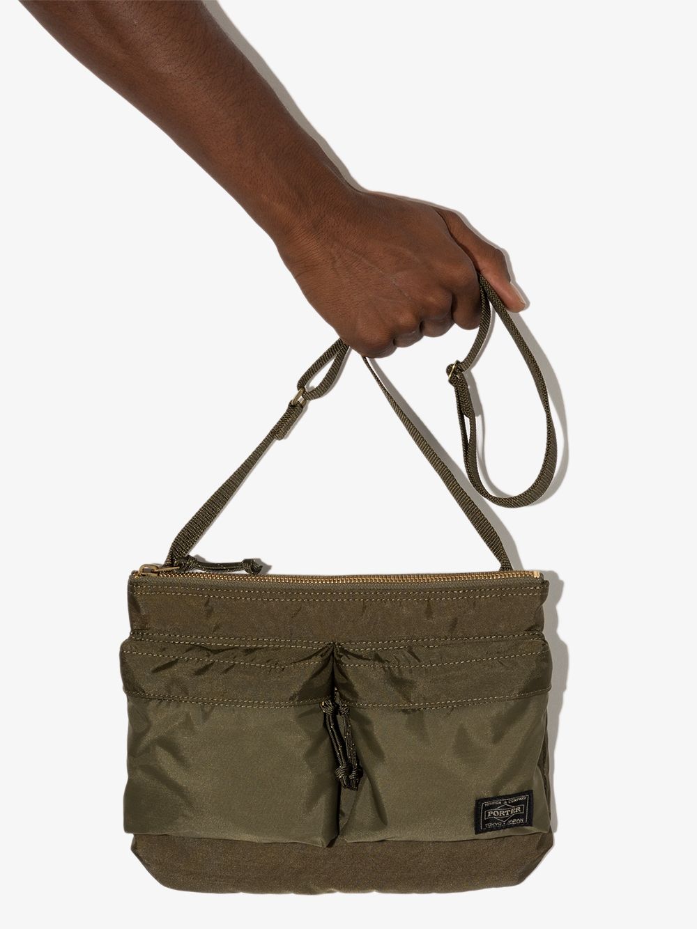 Porter Shoulder Bag — Olive Green, view 5