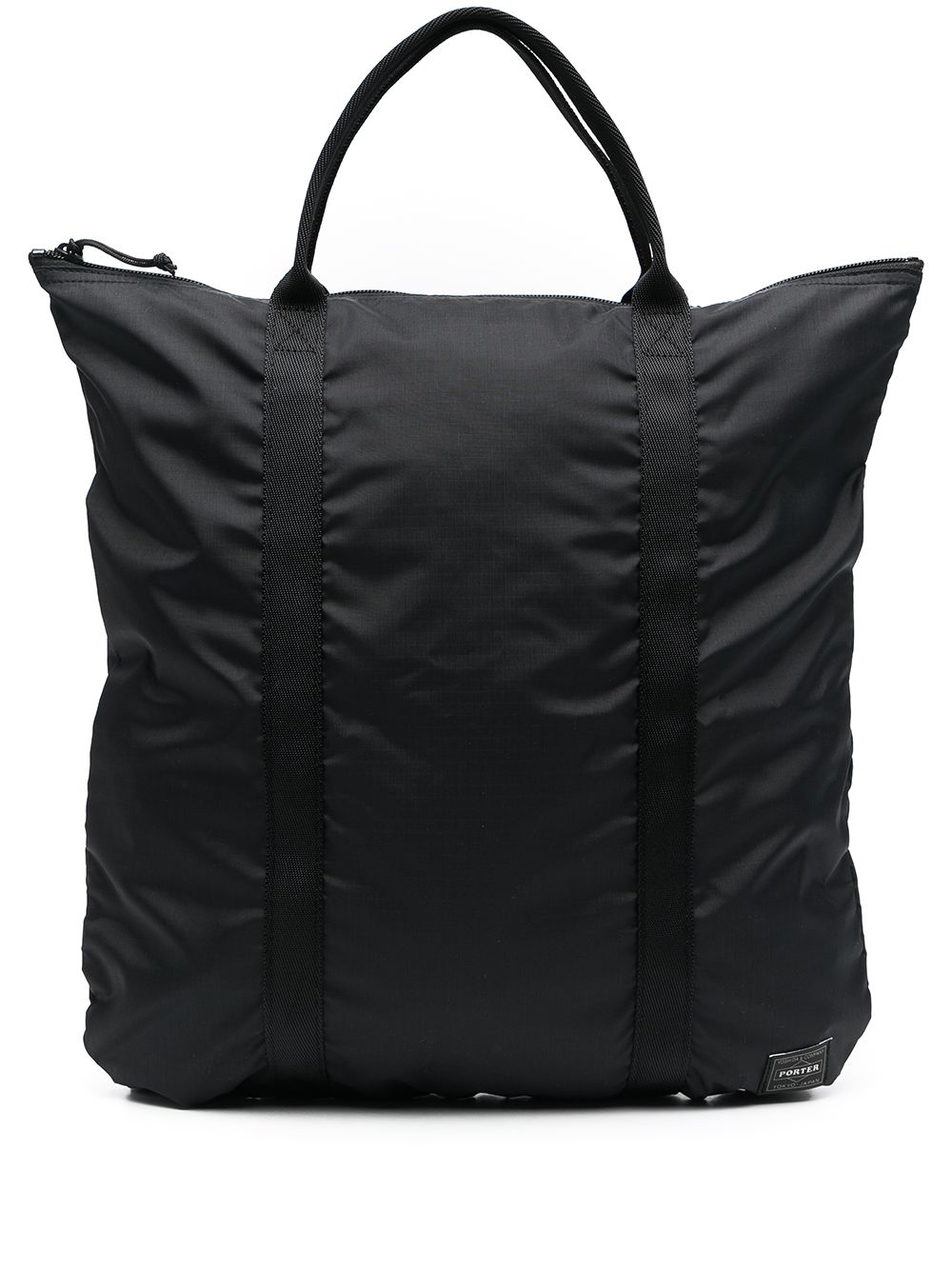 Porter Nylon Tote Bag — Black by Porter