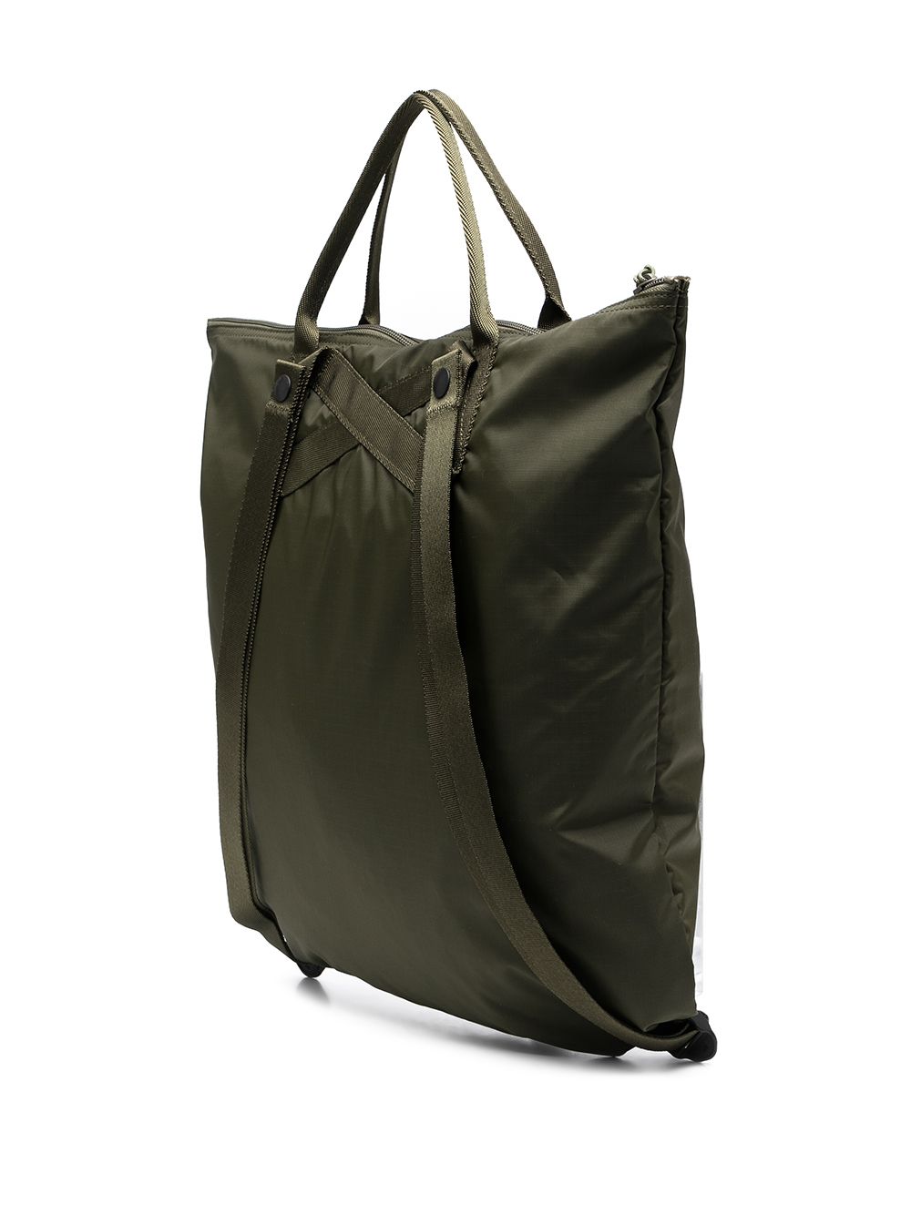 Porter Nylon Tote Bag — Olive, view 4