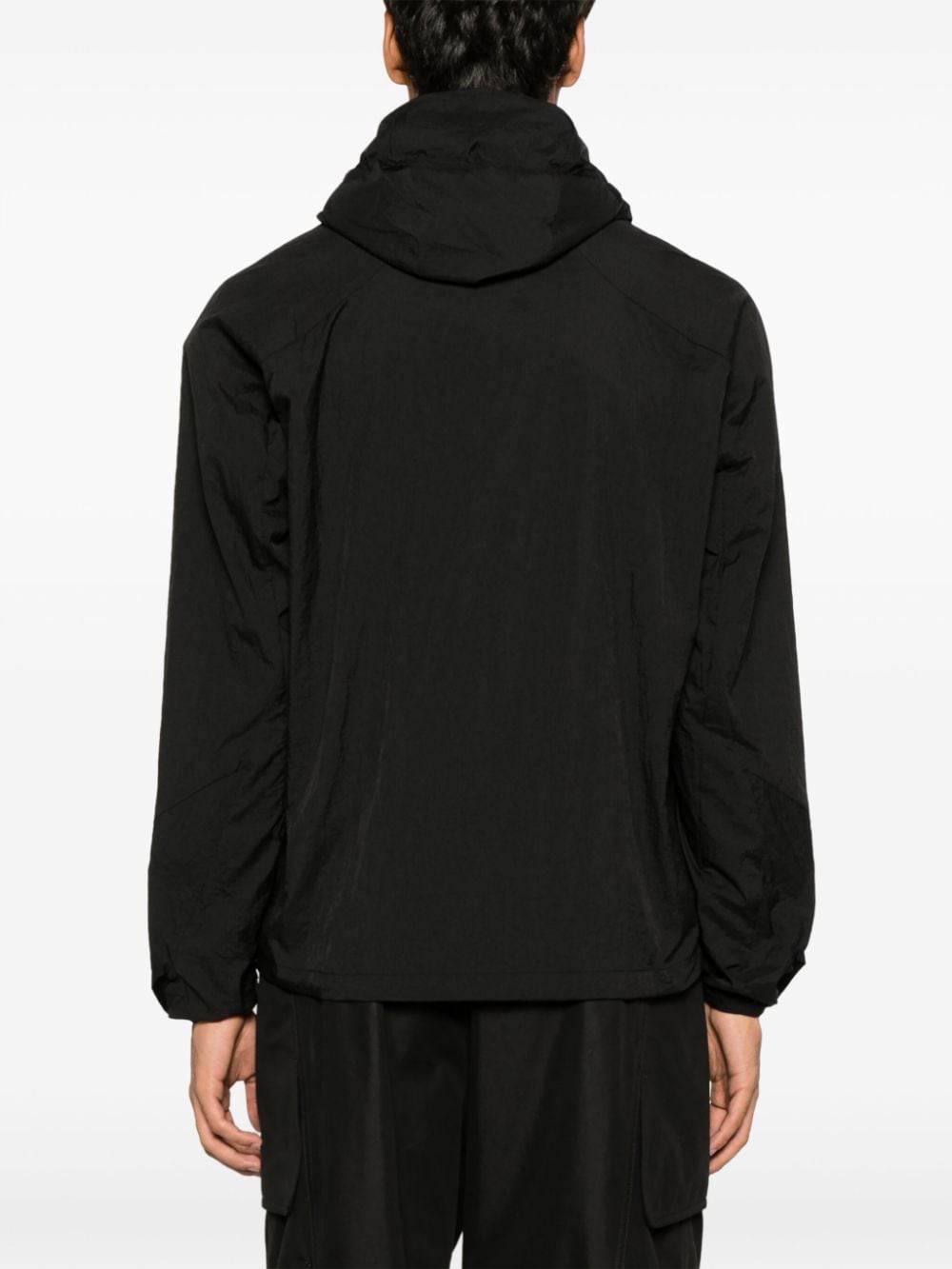 Post Archive Faction Lightweight Technical Ripstop Jacket — Black, view 2