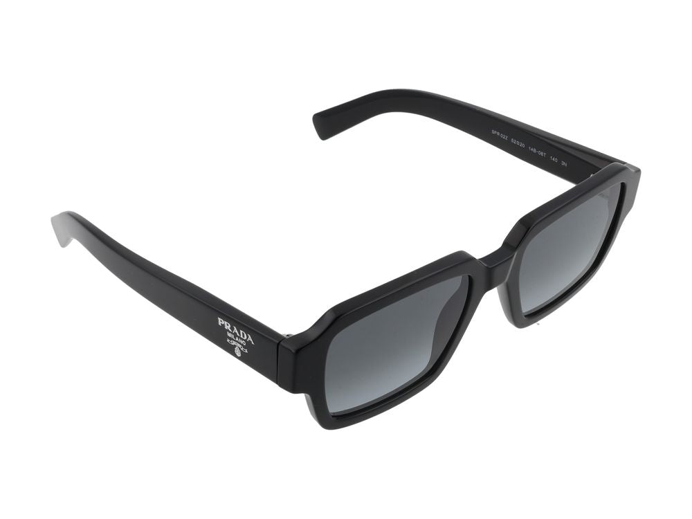 Prada 0PR Sunglasses — Black, view 4