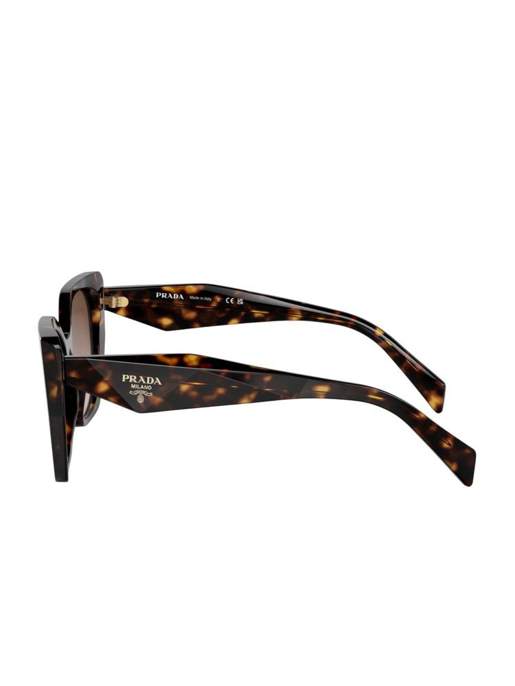 Prada 0PR Tortoiseshell Acetate Sunglasses — Brown, view 2