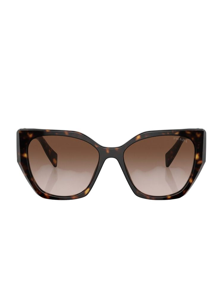 Prada 0PR Tortoiseshell Acetate Sunglasses — Brown, view 4