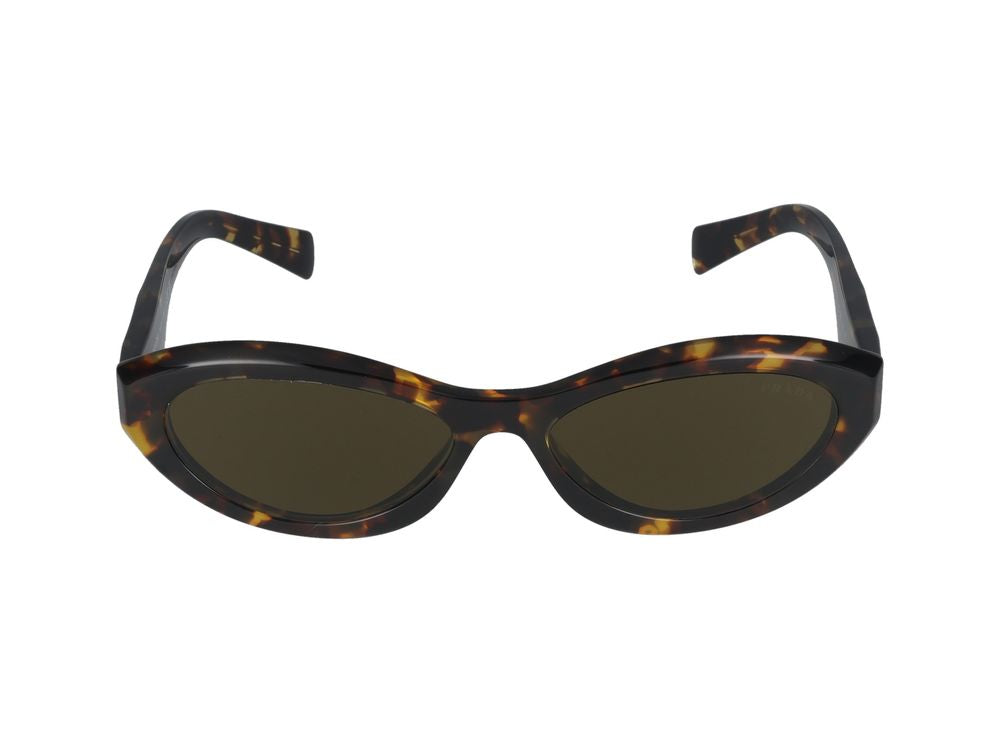 Prada 0PR Tortoiseshell Acetate Sunglasses — Tortoiseshell, view 4
