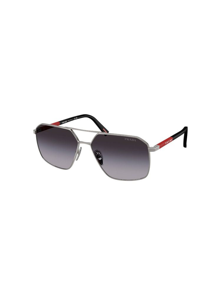 Prada 0PS Aviator Sunglasses — Gray by Prada