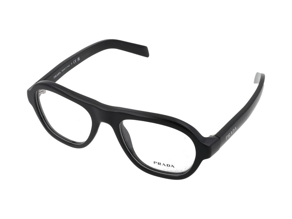 Prada C12V Eyeglasses — Black, view 2