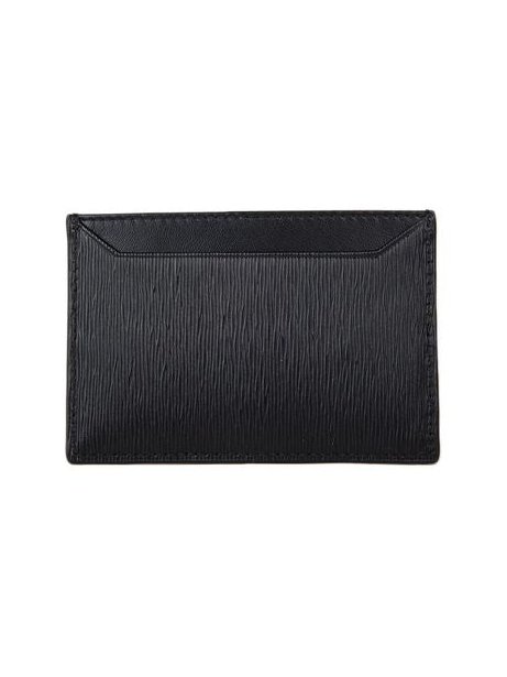 Prada Calfskin Card Case — Black, view 4
