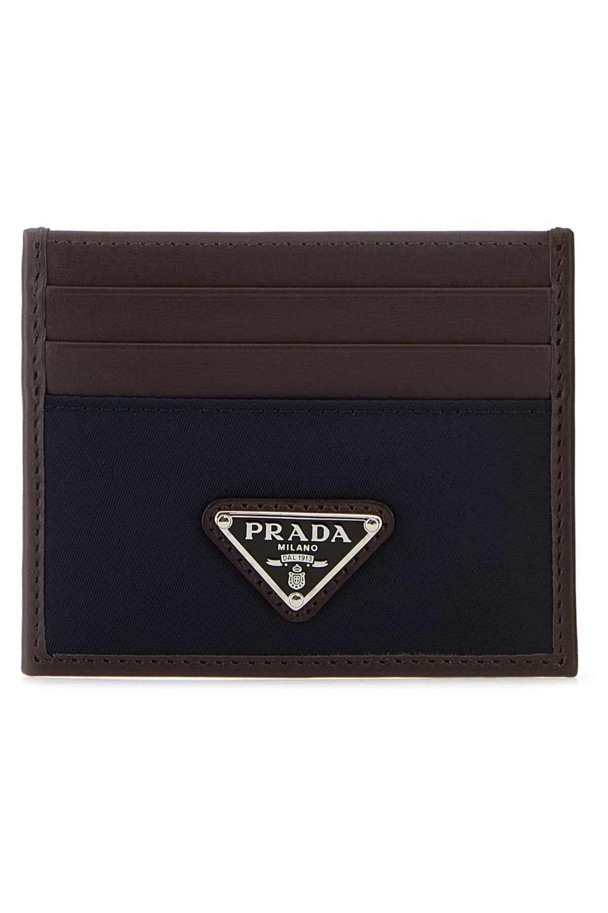 Prada Milano Card Case — Brown by Prada
