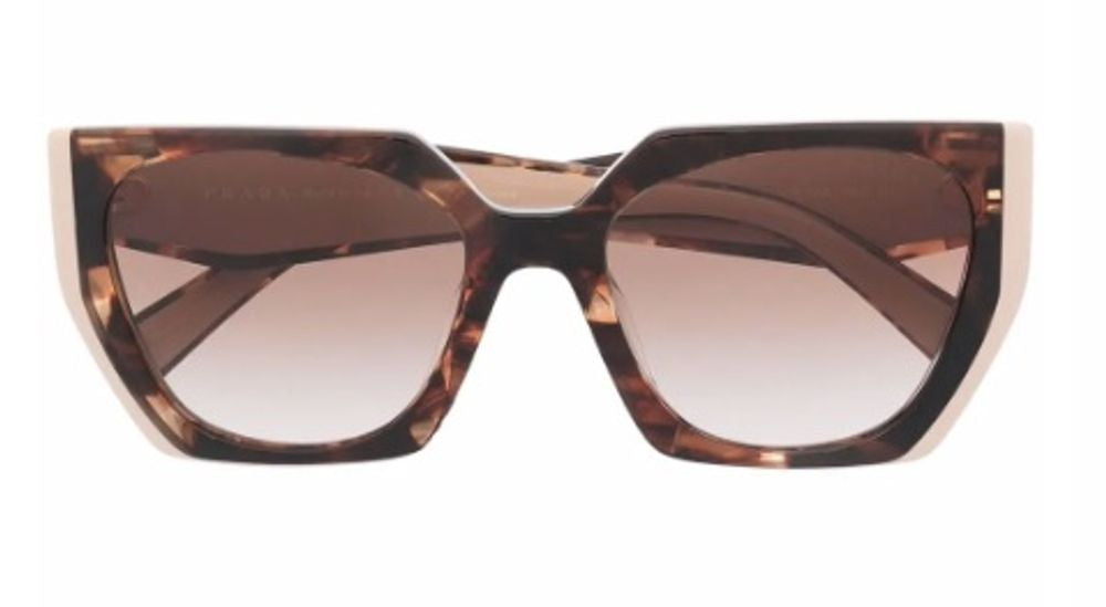 Prada Eyewear PR15WS01R0A6 Sunglasses — Brown by Prada Eyewear