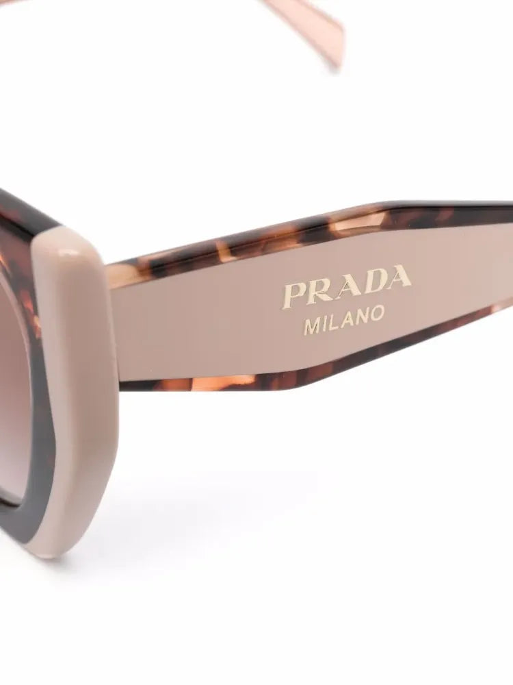 Prada Eyewear PR15WS01R0A6 Sunglasses — Brown, view 3