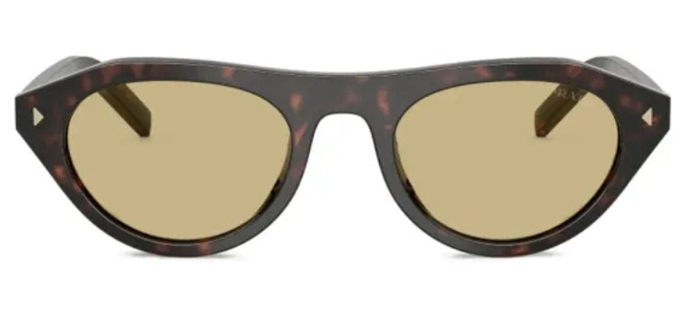 Prada Eyewear PRB15S Tortoiseshell Acetate Sunglasses — Brown by Prada Eyewear