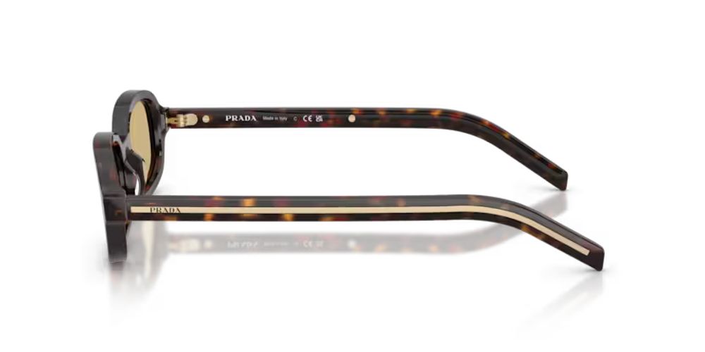 Prada Eyewear PRD06S Sunglasses — Brown, view 3