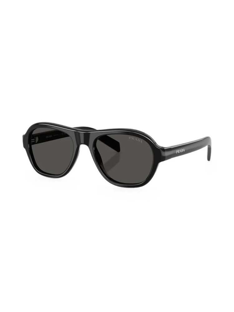 Prada Eyewear PRD14S Acetate Sunglasses — Black by Prada Eyewear