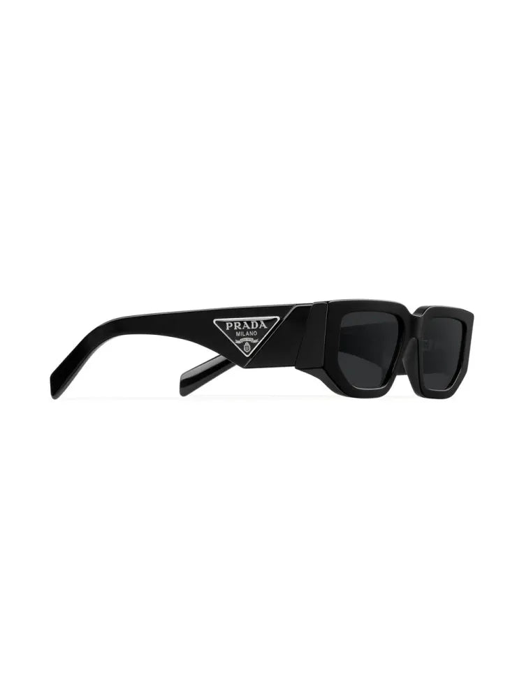 Prada Eyewear SPR09ZC054E1AB Rectangular Sunglasses — Black, view 2